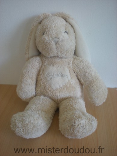Coup de coeur Lapin Beige avec un coeur inscription coup de coeur - Très bon état