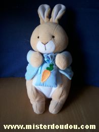 Eden Lapin Beige bleu blanc - Très bon état