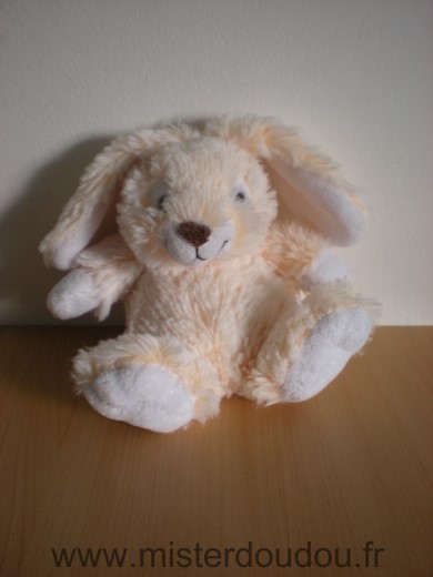 Gipsy Lapin Blanc orange rose saumon - Très bon état