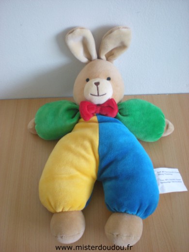 Ikéa Lapin Bleu jaune vert noeuf rouge - Très bon état