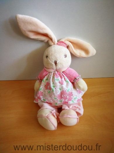 Kaloo Lapin Rose robe fleurs - Très bon état