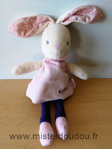 Kaloo Lapin Violet robe rose - Très bon état