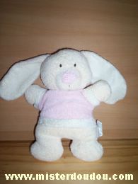 Kiabi baby Lapin Beige tshirt rose - Très bon état