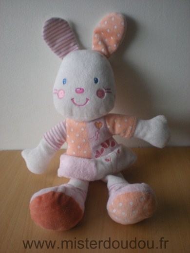 Kiabi baby Lapin Rose blanc - Très bon état