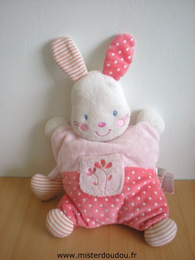 Kiabi baby Lapin Rose blanc - Très bon état