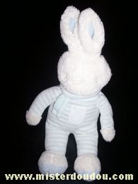 Klorane Lapin Bleu rayé blanc - Très bon état