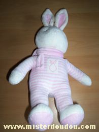 Klorane Lapin Rayé rose-blanc - Très bon état