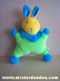 Marque Inconnue Lapin Vert bleu jaune - Très bon état