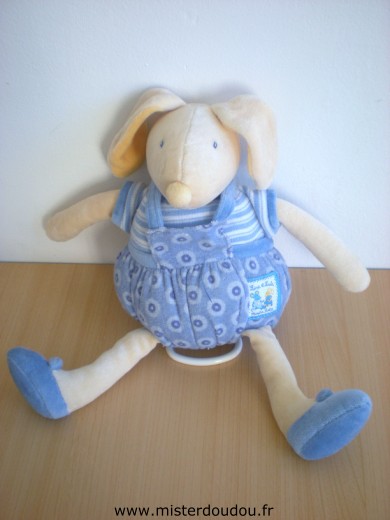 Moulin roty Lapin Bleu collection lise et lulu - Très bon état