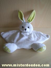 Planete bleue Lapin Blanc vert - Très bon état