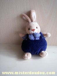 Priscilla larsen Lapin Beige bleu marrine - Très bon état