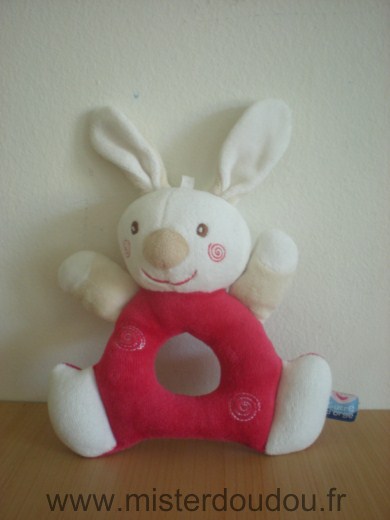 Sucre d orge Lapin Rouge blanc spirales - Très bon état