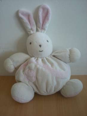Takinou Lapin Rose écru - Très bon état