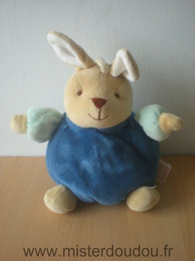 Tex Lapin Bleu bleu turequoise beige - Très bon état