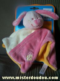 Tex Lapin Rose-orange-ecru - Neuf