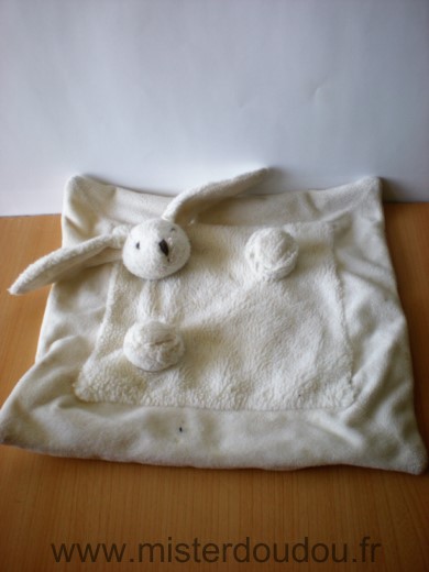 Marque Inconnue Lapin Blanc ecru foururre - Bon état