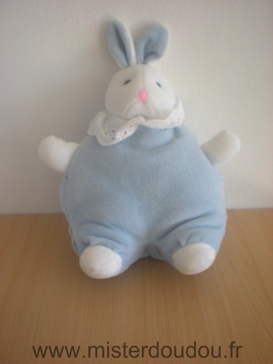 Marque Inconnue Lapin Bleu blanc - Très bon état