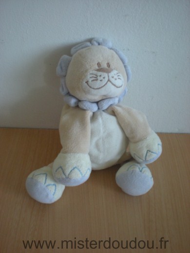 Bengy Lion Beige mauve jaune - Très bon état