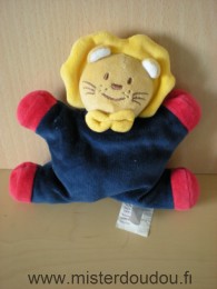 Bengy Lion Bleu marine rouge jaune - Très bon état