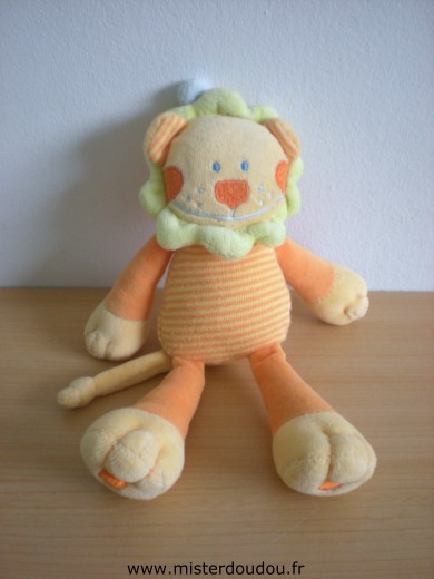 Marque Inconnue Lion Orange jaune vert - Très bon état