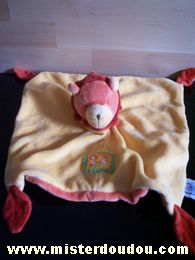 Moulin roty Lion Jaune orange - Très bon état