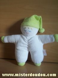 Lierac Lutin Blanc bonnet vert - Très bon état