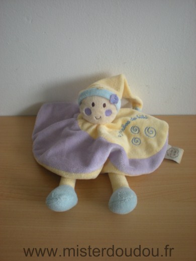 Un rêve de bébé Lutin Jaune mauve - Très bon état