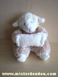 Cmp Mouton Beige écru coussin écru - Très bon état