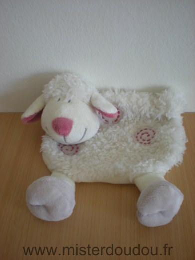 Kiabi baby Mouton Blanc spirales mauves - Très bon état