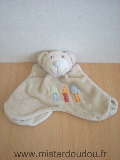 Marque Inconnue Ours Beige 3 arbres - Très bon état