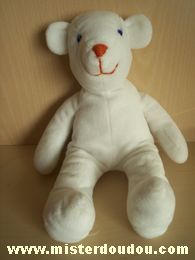 Marque Inconnue Ours Blanc - Bon état
