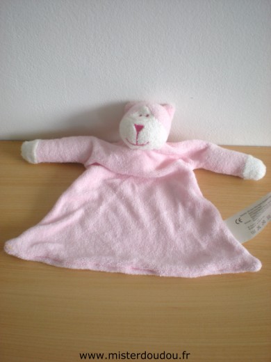 Marque Inconnue Ours En coton rose - Très bon état
