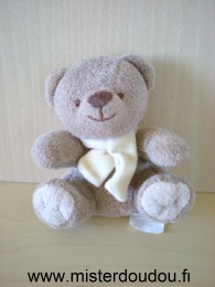 Bengy Ours Marron écharpe écrue - Très bon état