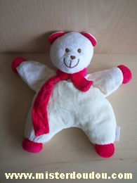 Bni Ours Blanc fushia - Très bon état