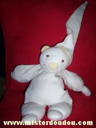 Doudou et compagnie Ours Blanc - Etat moyen
