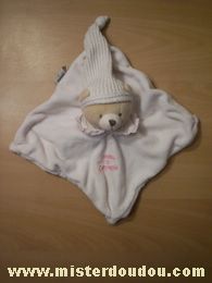 Doudou et compagnie Ours Rose clair - Très bon état