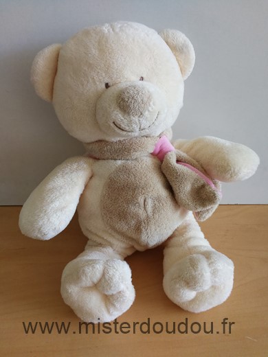 Gipsy Ours Ecru beige rose - Très bon état