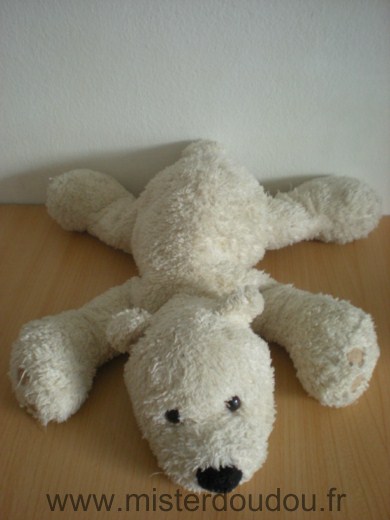 Gund Ours Ours polaire ecru - Bon état