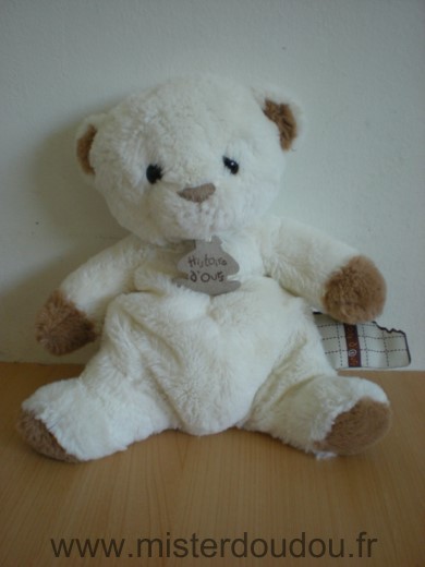Histoire d ours Ours Blanc marron - Très bon état