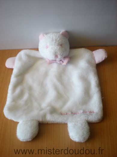 Jacadi Ours Blanc rose toute petite jacadi - Très bon état