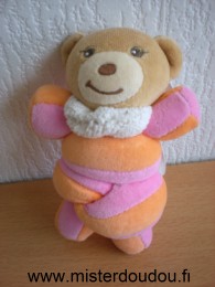 Kaloo Ours Orange rose - Très bon état