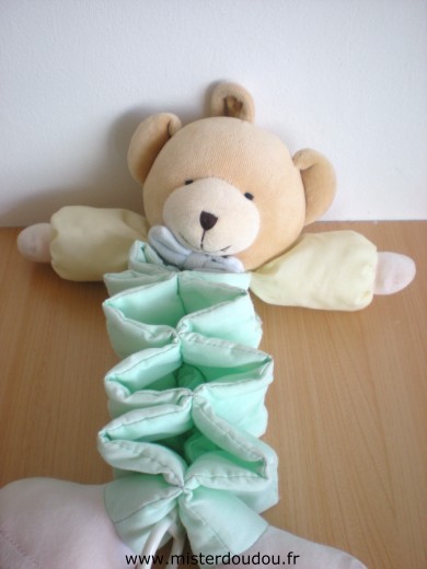 Luckson Ours Vert jaune rose - Etat moyen