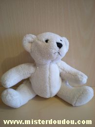 Marque Inconnue Ours Blanc - Bon état