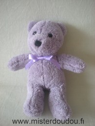 Marque Inconnue Ours Mauve - Très bon état