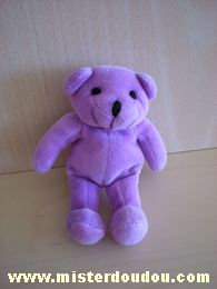 Marque Inconnue Ours Violet - Très bon état