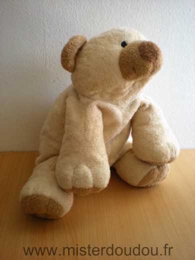 Nicotoy Ours Beige clair marron - Très bon état