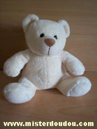 Nicotoy Ours Ecru - Très bon état