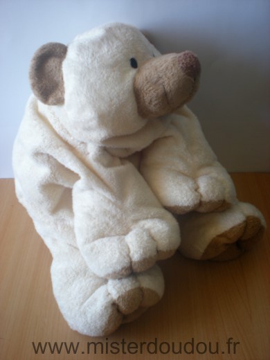 Nicotoy Ours Ecru marron - Très bon état