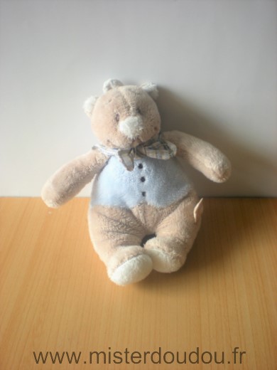 Noukie s Ours Beige bleu - Très bon état