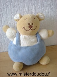 Noukie s Ours Bleu blanc - Très bon état